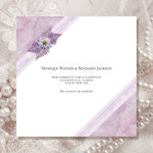 Elegante Rosa polvoriento recién casado Boda