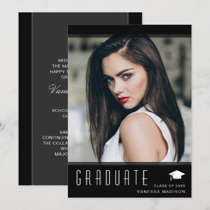 Anuncio Elegante y moderno Graduado Elegante Foto