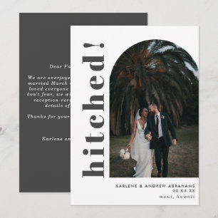 Anuncio Elopement, Boda de fotografía del Arco Gris con go