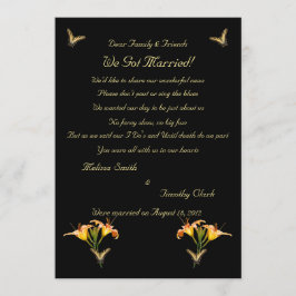 Anuncio Elopement Lilies and Butterflies 2