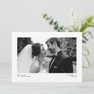 Anuncio Elopement, un Boda de fotografía Minimalista moder