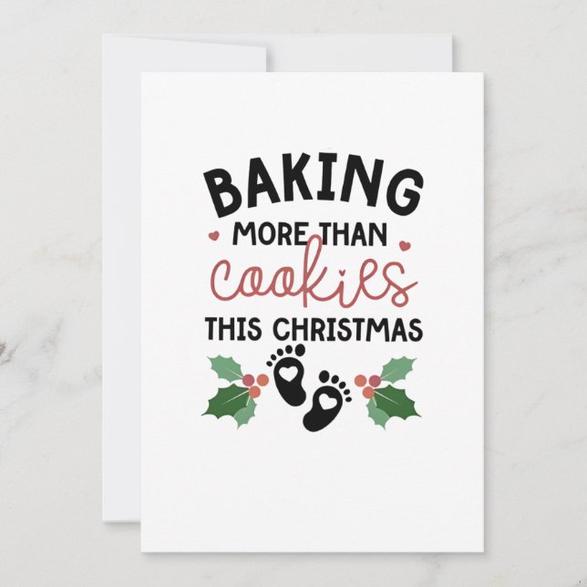 Anuncio Embarazo de más de galletas esta Navidad (Anverso)