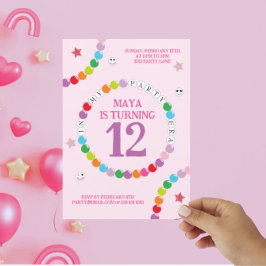 Anuncio En mi fiesta de cumpleaños de la era de la pulsera