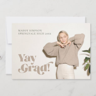 Anuncio En Tendencia Graduación Minimalista Neutral de Fot