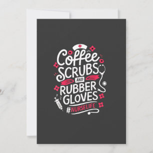 Anuncio Enfermera de Enfermería de mangueras de café y gua