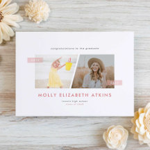 Entonces y ahora dos graduaciones de fotos