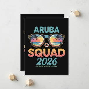 Anuncio Equipo de Aruba 2026 Retro