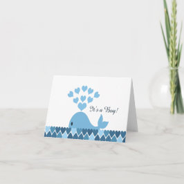 Anuncio ¡Es un chico! Cute Whale