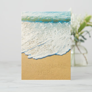 Anuncio Escribir nombre en el generador de arena de la pla