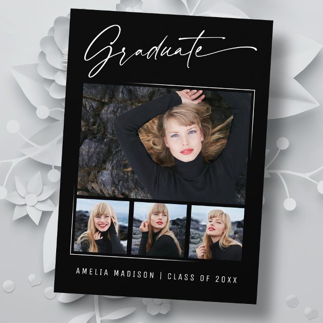 Anuncio Escritura moderna de caligrafía en tinta 4 Graduac (Subido por el creador)