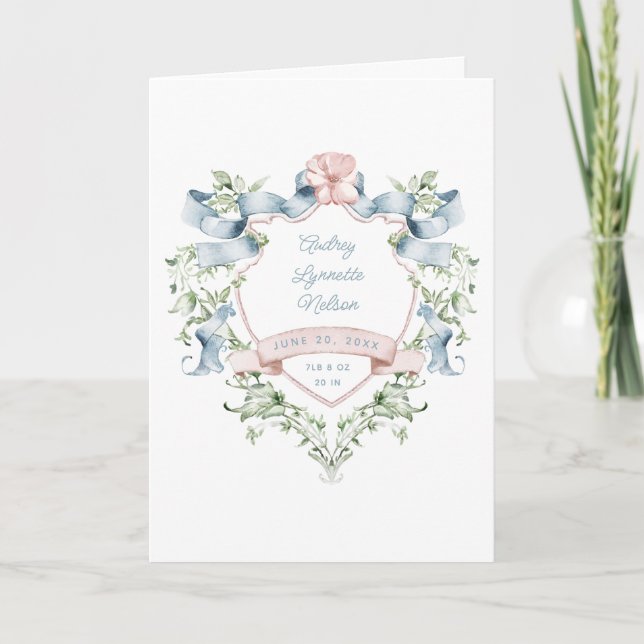 Anuncio Escudo de la cinta azul y rosa para el abuelo (Anverso)