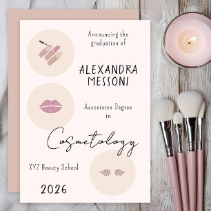 Anuncio Escuela de Belleza Cosmetología Soft Pink Graduada