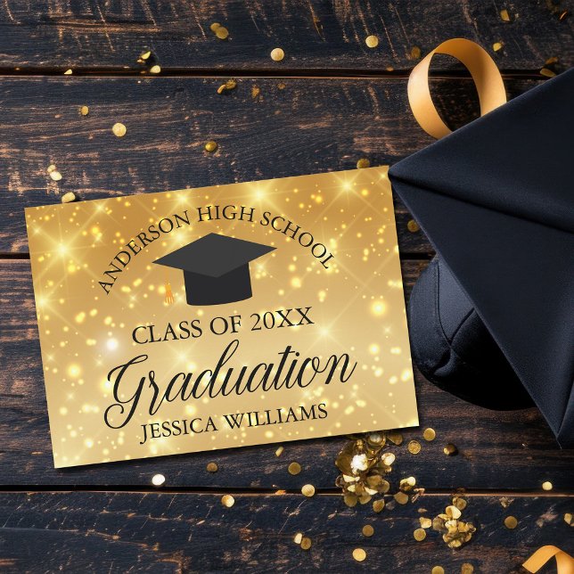 Anuncio Escuela de Personalizado de Moda de Graduación con (Subido por el creador)