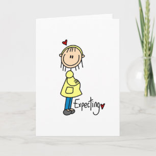 Anuncio Esperando camisetas y regalos para bebés