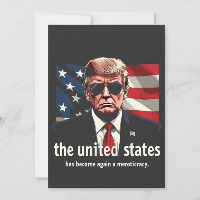Anuncio Estados Unidos se ha convertido en una meritocraci (Anverso)