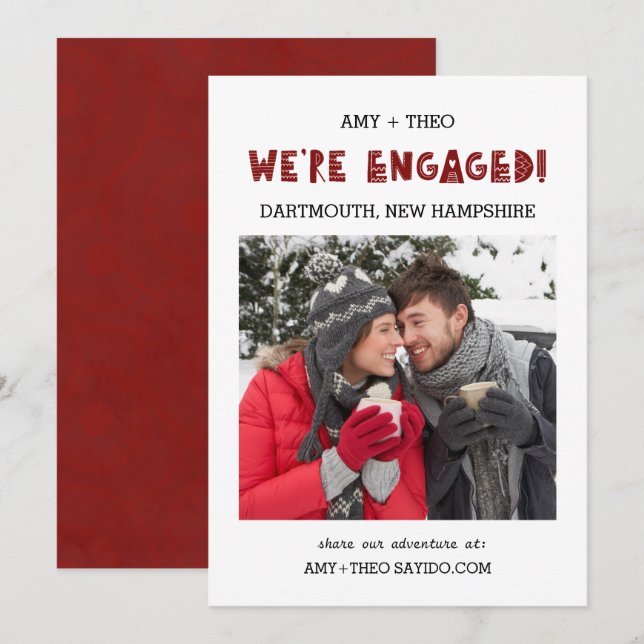 Anuncio Estamos comprometidos con la fotografía moderna de (Anverso / Reverso)