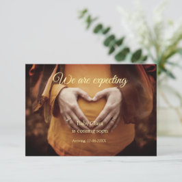 Anuncio estamos embarazadas agregar nombre de bebé fecha d