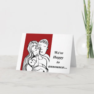 Anuncio Estamos encantados de anunciar la llegada segura d