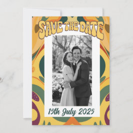 Anuncio Estilo groovy retro 70 años setenta y sesenta vibr