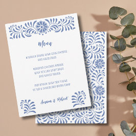 Anuncio Estilo talavero mexicano azul