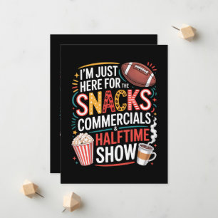 ANUNCIO ESTOY AQUÍ POR SNACKS COMERCIALES Y DESCANSO