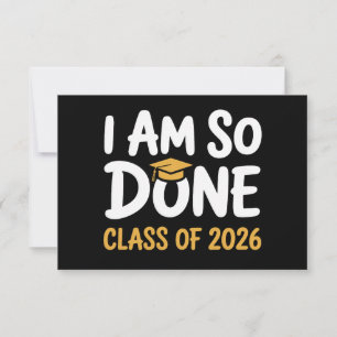 Anuncio Estoy Tan Listo Clase De 2026 Graduación 26 Gradua