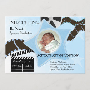 Anuncio Estrella del bebé nace azul