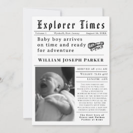 Anuncio Explorer Times Recién Nacido