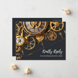 Anuncio Extravagancia Steampunk Relojería Antigua RSVP