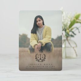 Anuncio Facultad de Derecho Superposición Negra 2 Graduaci