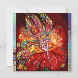 Anuncio FAIRY IN ROJO azul verde