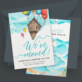 Anuncio Fantasía moderna mudándose a casa nueva dirección