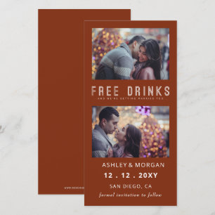 Anuncio Fantástica bebida Gratuita Fotomía Boda Salva La F