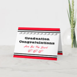 Anuncio Felicidades a la graduación de Black White por sal