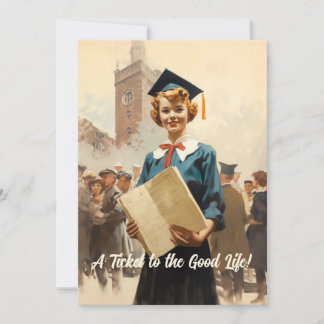 Anuncio Felicitaciones a los chicas graduados