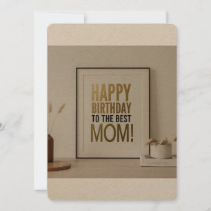 Anuncio Feliz cumpleaños a la mejor mamá de todos los tiem