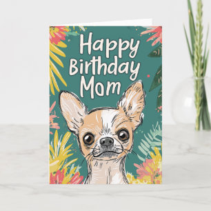 Anuncio Feliz cumpleaños mamá - Chihuahua Pawfect Cumpleañ