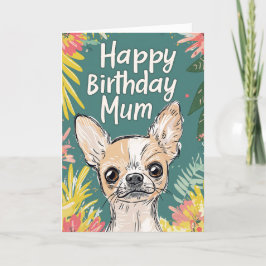 Anuncio Feliz cumpleaños Mamá - Chihuahua Pawfect Cumpleañ