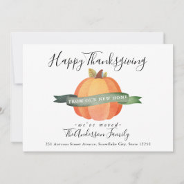 Anuncio Feliz Día de Acción de Gracias, nueva fiesta de ca