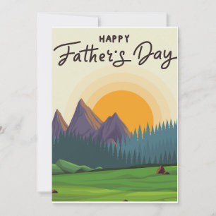 Anuncio feliz día de los padres para el hombre que ama el 