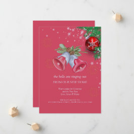 Anuncio Feliz fiesta navideña Nueva casa en movimiento