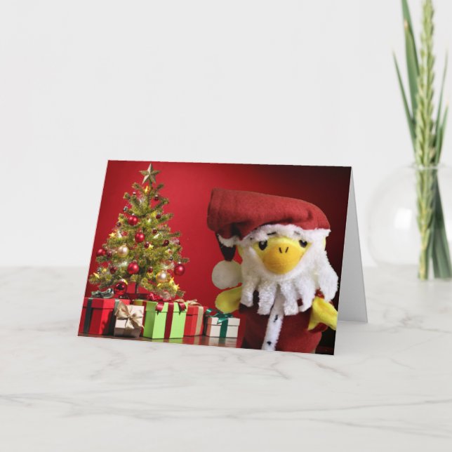 Anuncio Feliz Navidad de Danny Duck  (Anverso)