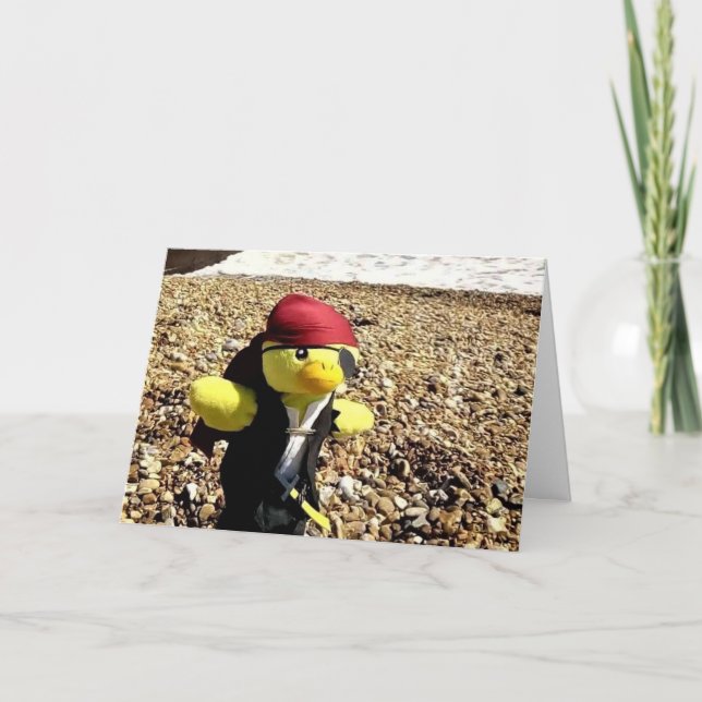 Anuncio Feliz Navidad desde Danny Duck (Anverso)