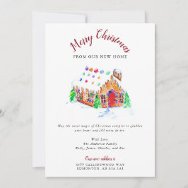 Anuncio Feliz Navidad desde nuestra nueva dirección A