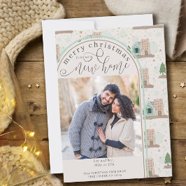 Anuncio Feliz Navidad Nuevo departamento de fotografía res