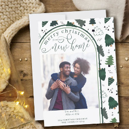 Anuncio Feliz Navidad Nuevo Navidad de fotos en casa Pine