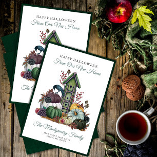 Anuncio Feliz viaje gótico de Halloween de vacaciones en c