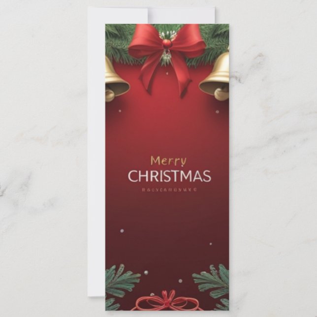 Anuncio Festive Christmas Bells and Ornaments design  (Anverso)