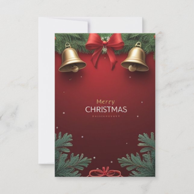 Anuncio Festive Christmas Bells and Ornaments design  (Anverso)