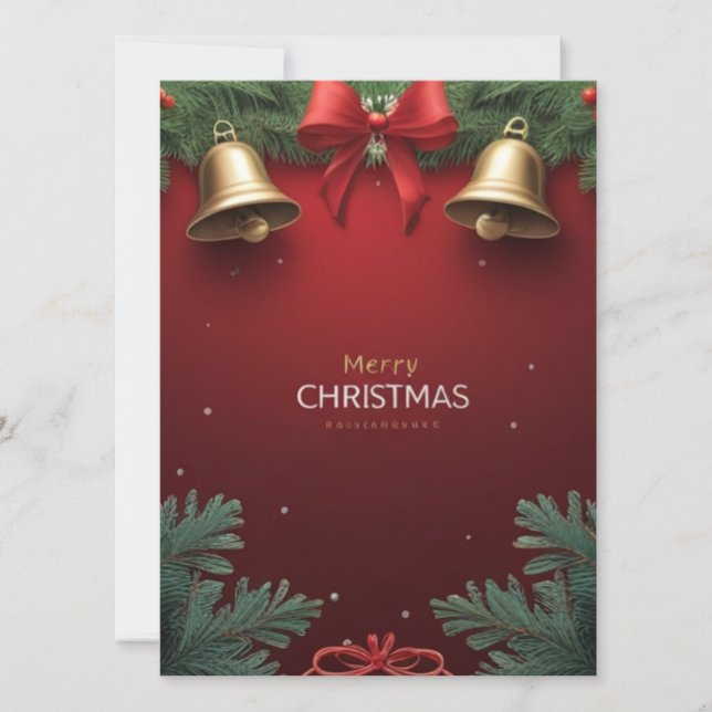 Anuncio Festive Christmas Bells and Ornaments design  (Anverso)